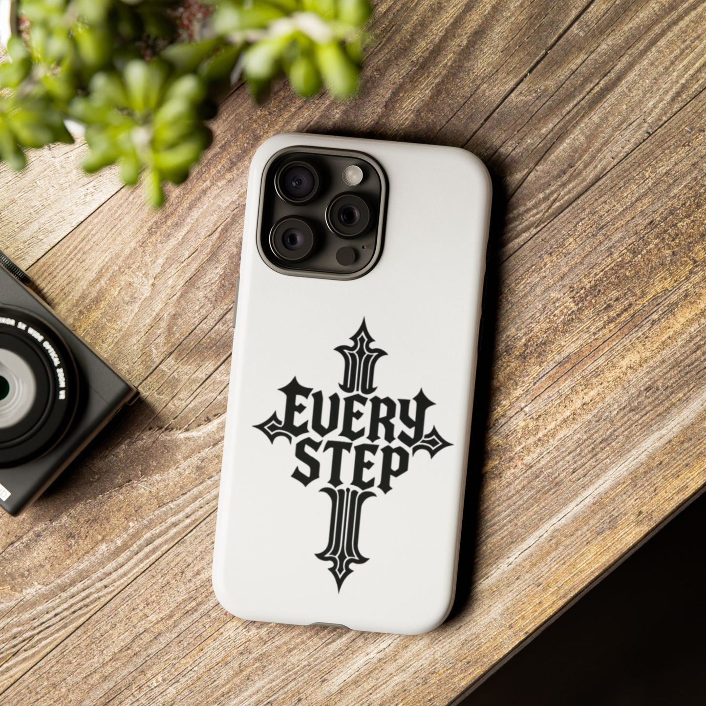 Tough Cases with Motivational Design, Every Step Phone Case, Inspirational Phone Cover, Unique Gift for Him/Her, Inspirational Tech [...]