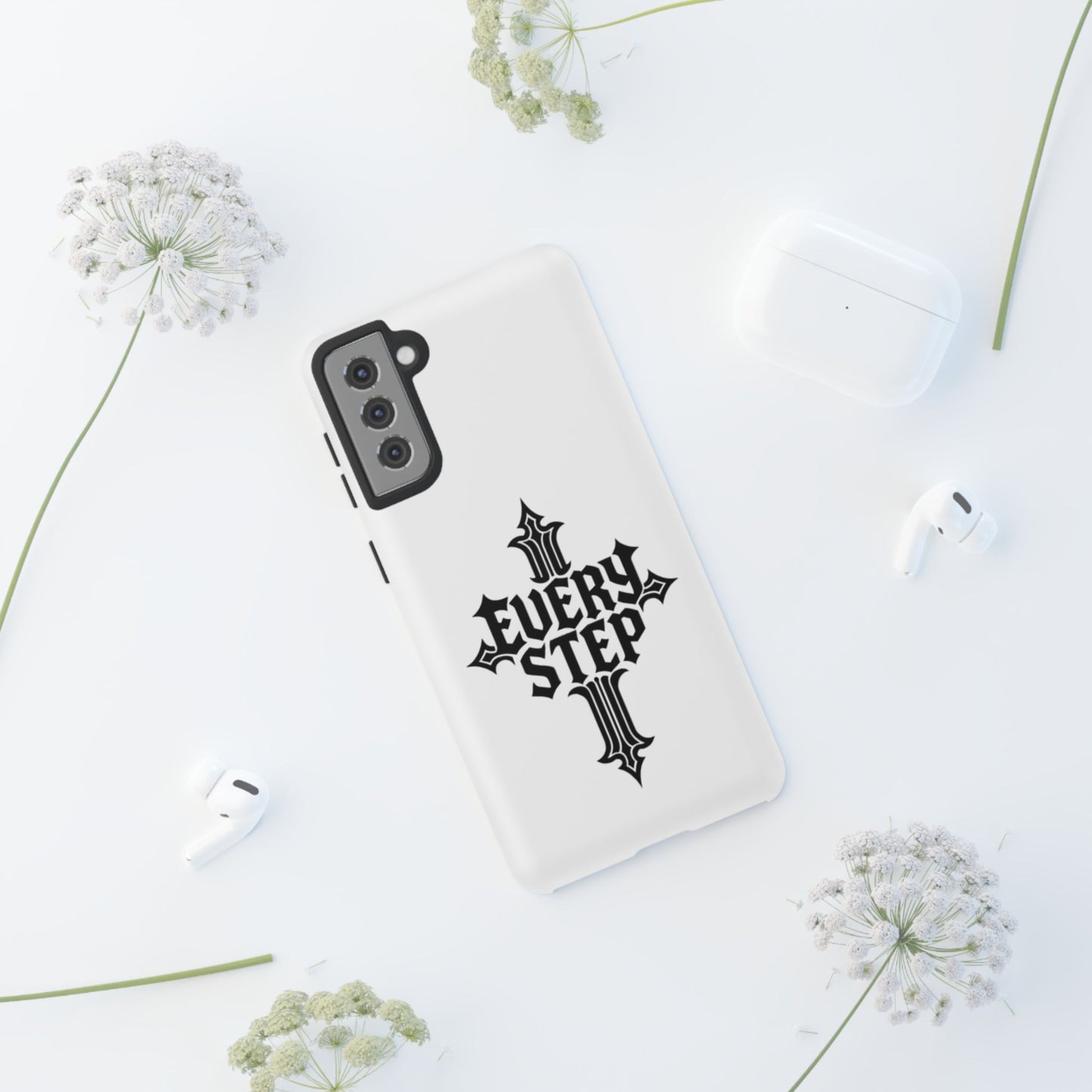 Tough Cases with Motivational Design, Every Step Phone Case, Inspirational Phone Cover, Unique Gift for Him/Her, Inspirational Tech [...]