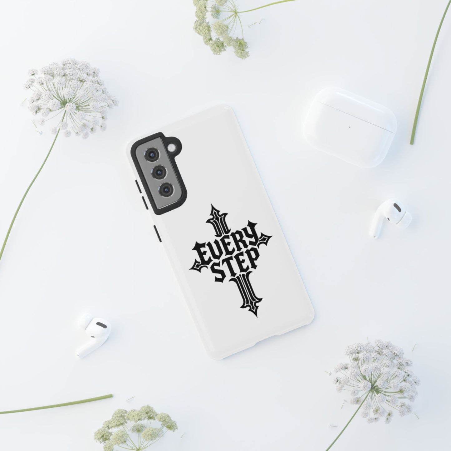 Tough Cases with Motivational Design, Every Step Phone Case, Inspirational Phone Cover, Unique Gift for Him/Her, Inspirational Tech [...]