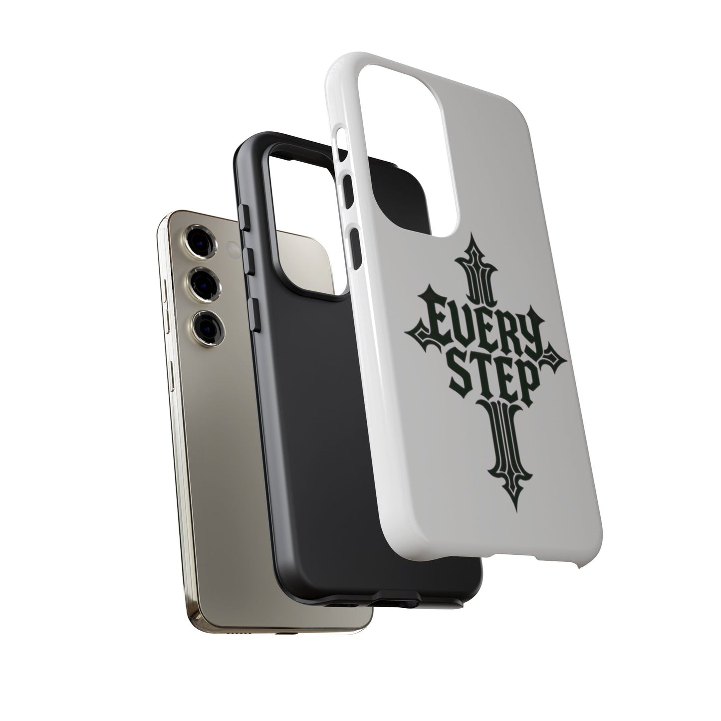 Tough Cases with Motivational Design, Every Step Phone Case, Inspirational Phone Cover, Unique Gift for Him/Her, Inspirational Tech [...]