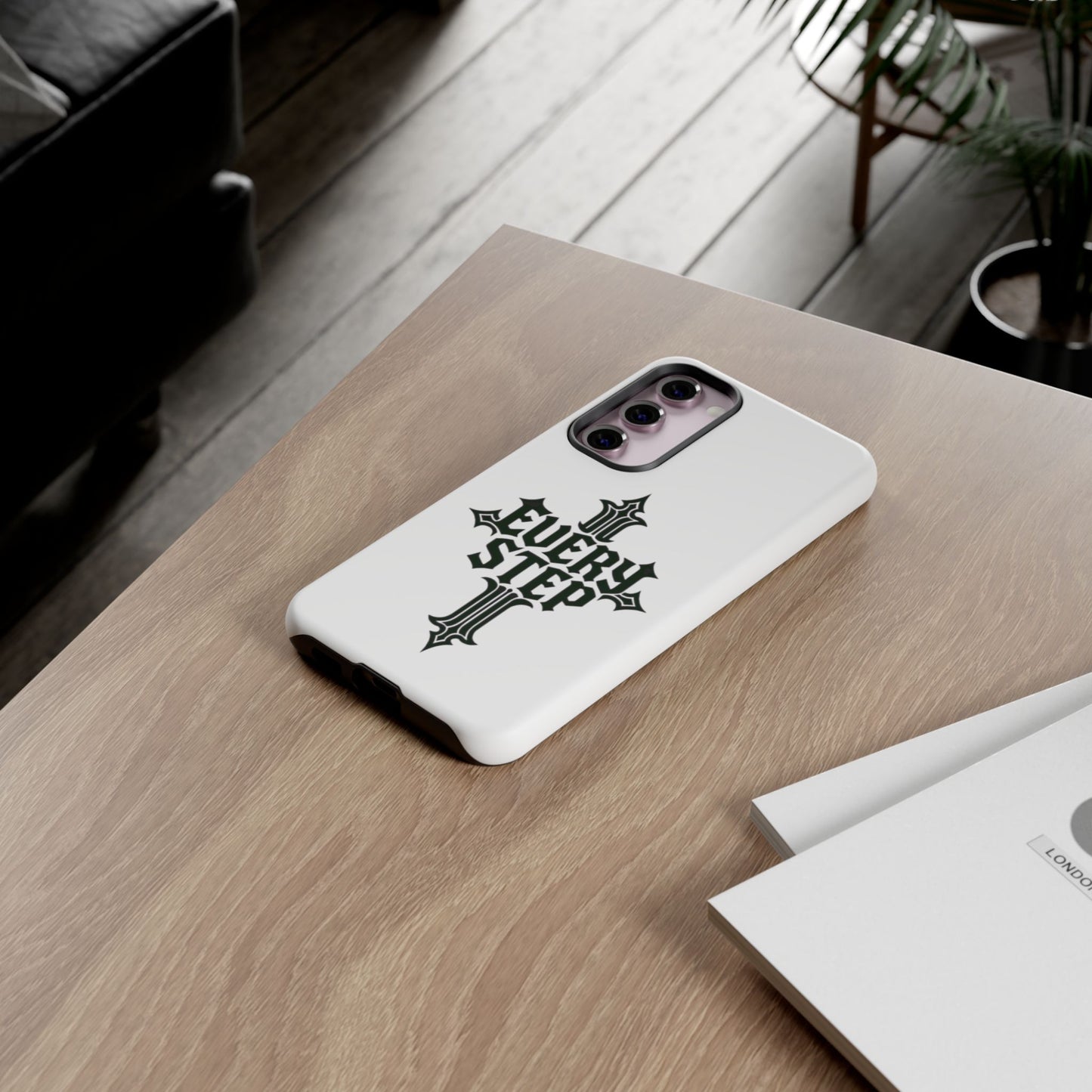 Tough Cases with Motivational Design, Every Step Phone Case, Inspirational Phone Cover, Unique Gift for Him/Her, Inspirational Tech [...]