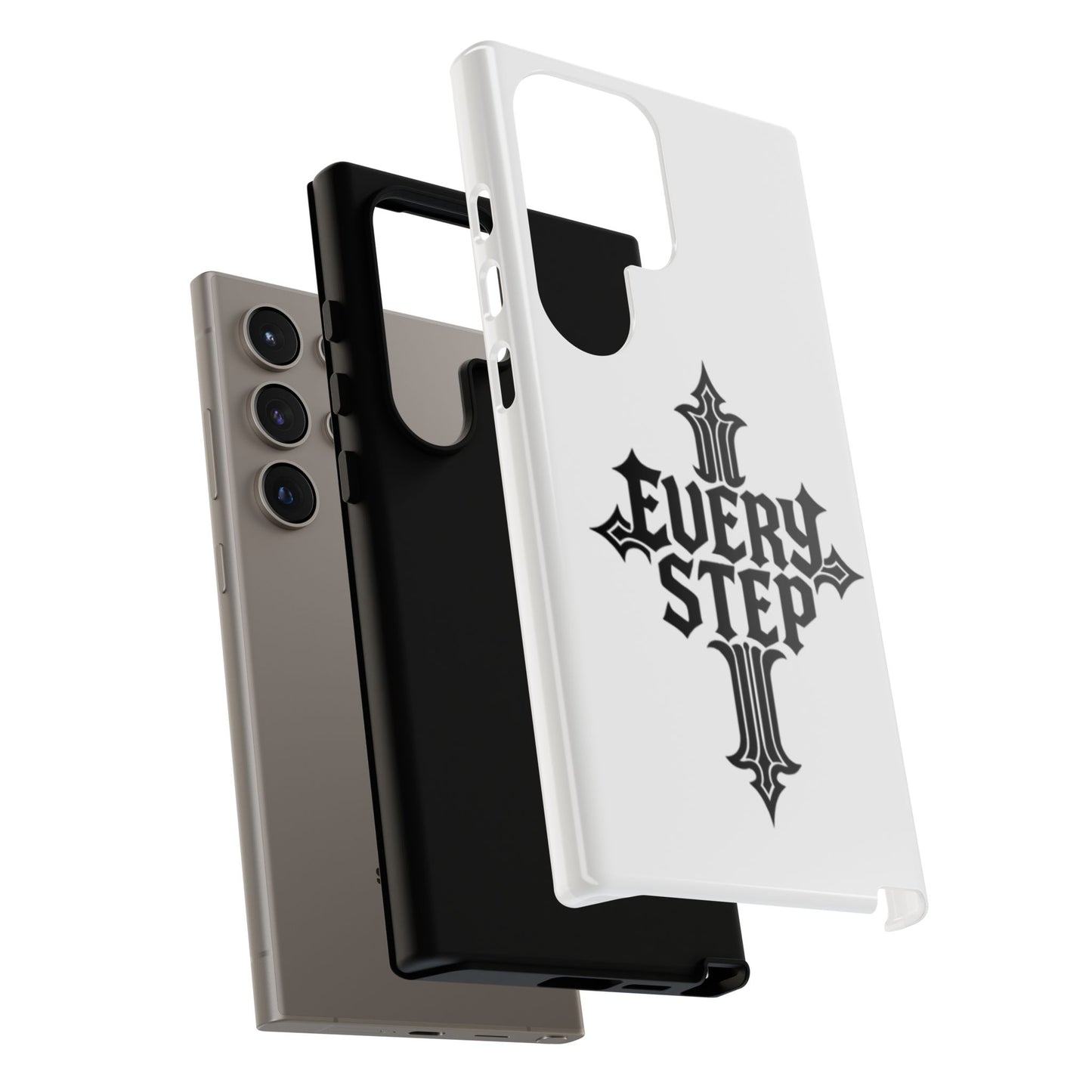 Tough Cases with Motivational Design, Every Step Phone Case, Inspirational Phone Cover, Unique Gift for Him/Her, Inspirational Tech [...]