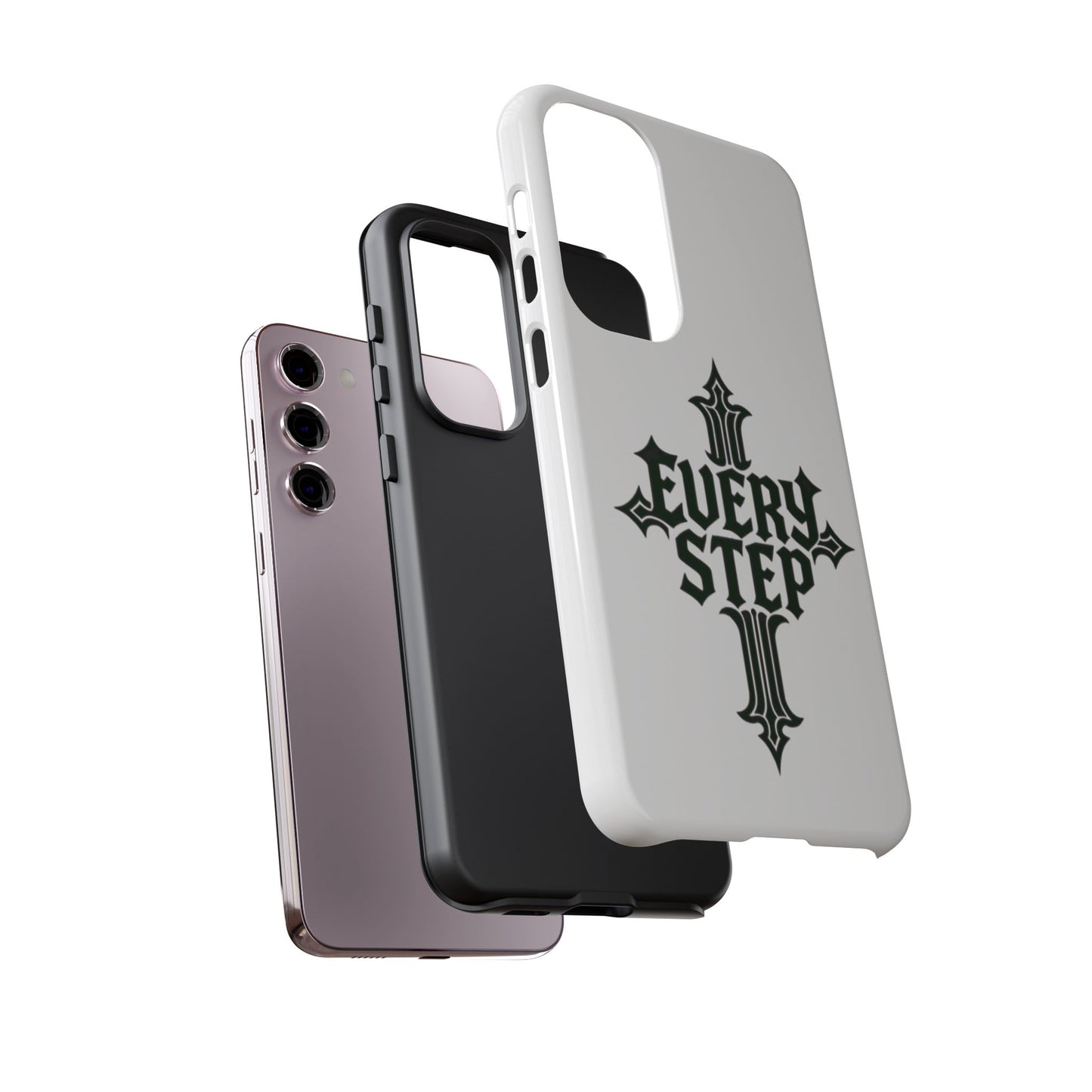 Tough Cases with Motivational Design, Every Step Phone Case, Inspirational Phone Cover, Unique Gift for Him/Her, Inspirational Tech [...]