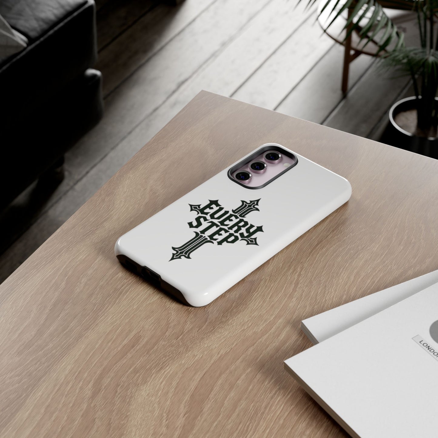 Tough Cases with Motivational Design, Every Step Phone Case, Inspirational Phone Cover, Unique Gift for Him/Her, Inspirational Tech [...]