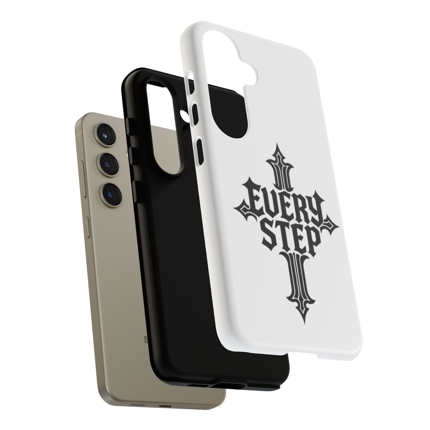 Tough Cases with Motivational Design, Every Step Phone Case, Inspirational Phone Cover, Unique Gift for Him/Her, Inspirational Tech [...]