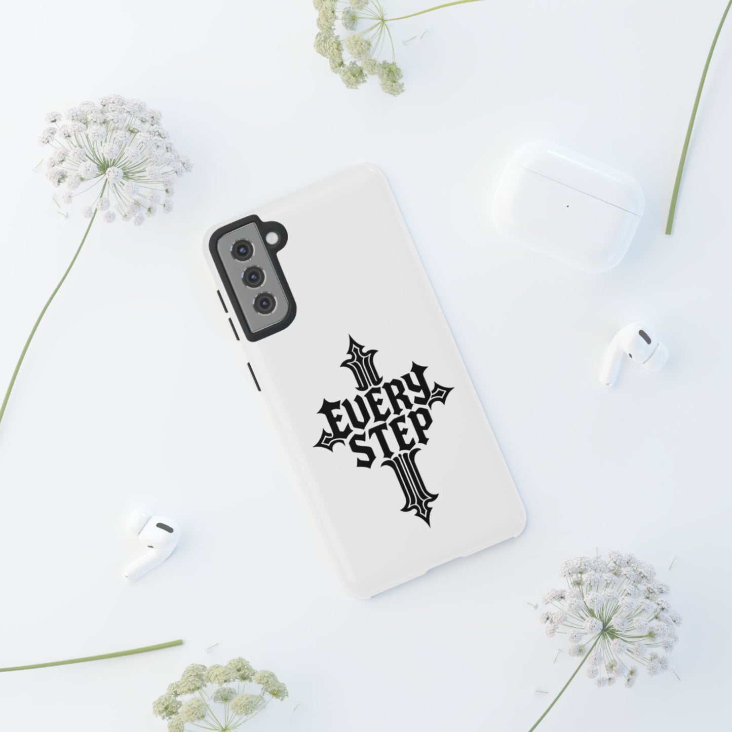 Tough Cases with Motivational Design, Every Step Phone Case, Inspirational Phone Cover, Unique Gift for Him/Her, Inspirational Tech [...]