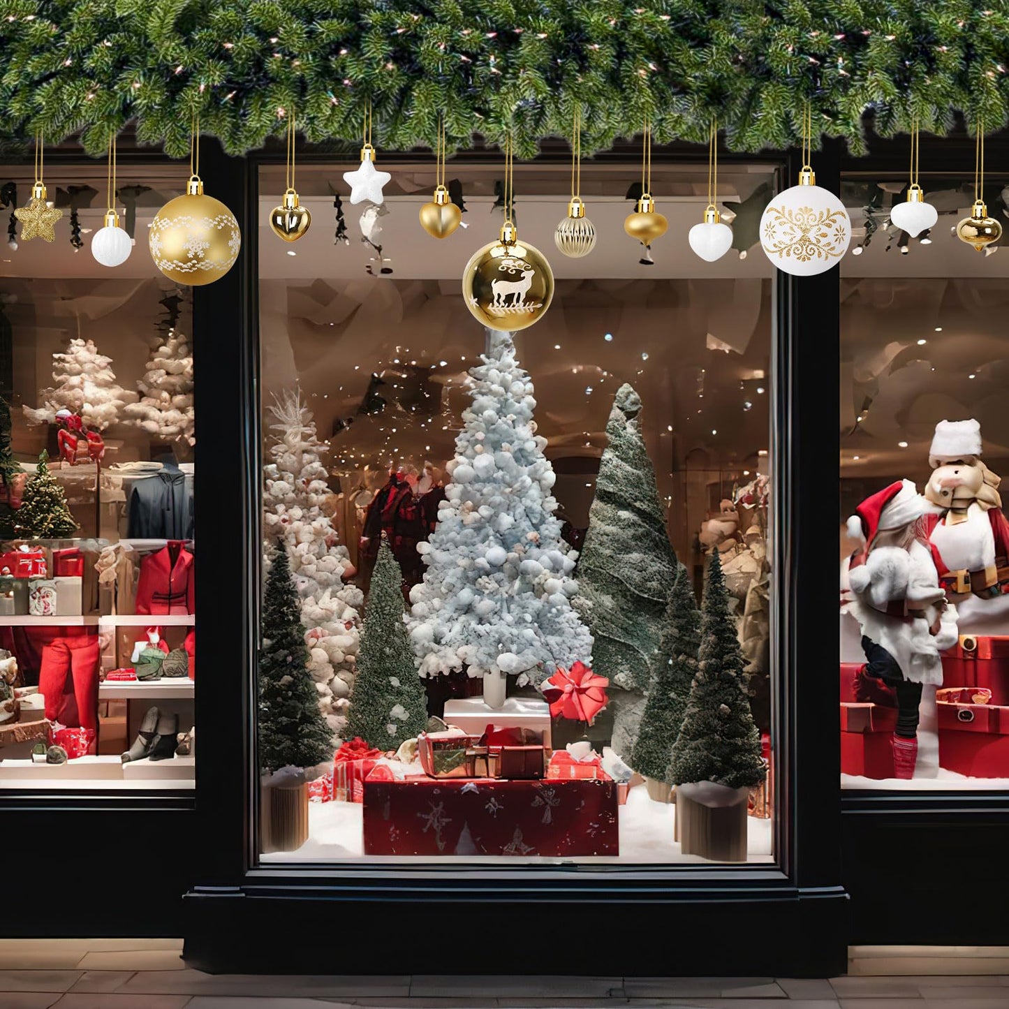 Christmas Ball Decorations 52PCS